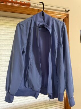 Women’s Light Blue Scrub Jacket